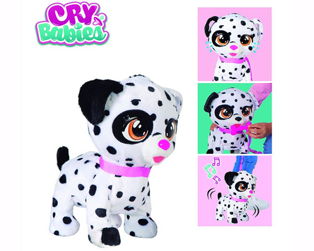 Cry Babies Dalmatyńczyk Spot pies interaktywny chodzi i płacze