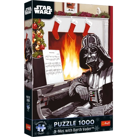 Puzzle Star Wars 1000 el. Święta z Darth Vader