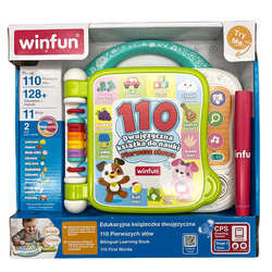 Książeczka edukacyjna elektroniczna Pierwsze Słówka dwujęzyczna WinFun
