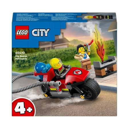 LEGO City 60410 Strażacki motocykl ratunkowy