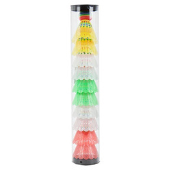 LOTKI PLASTIKOWE KOLOROWE zestaw komplet 10SZT