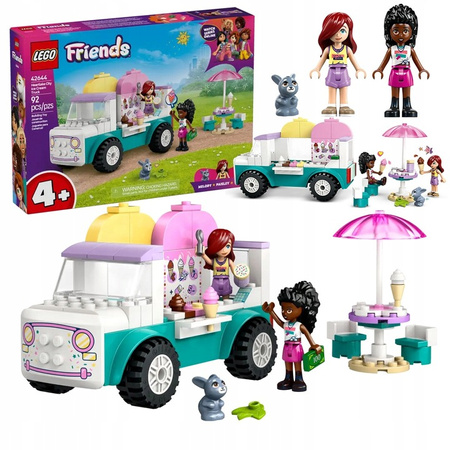 Lego Friends 42644 Furgonetka z lodami w mieście Heartlake