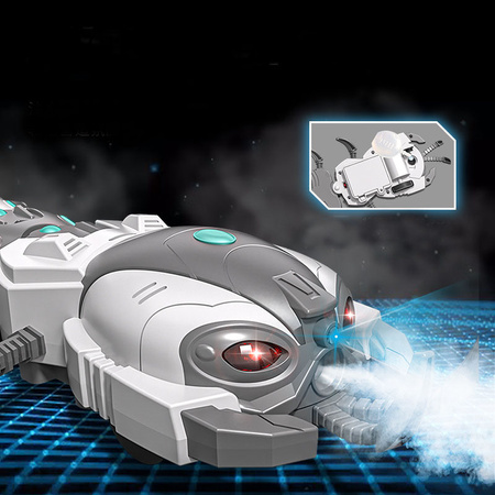 Zdalnie Sterowana RC cyber Stonoga szczypawka z parą Hallowen