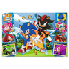 Puzzle 100 elementów Poznaj Sonica Sonic Trefl