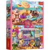 Puzzle 2 x 500 elementów Wakacyjny czas Trefl