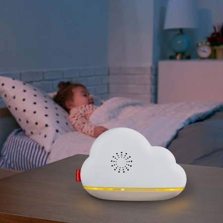 Fisher Price karuzela biała chmurkowa do łóżeczka uspokajacz 2w1