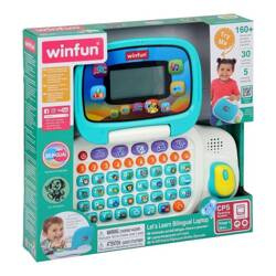 LAPTOP DWUJĘZYCZNY Z MYSZKĄ EDUKACYJNY WINFUN