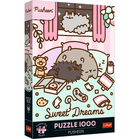 Puzzle Premium Plus Quality Pusheen 1000 el. Trefl