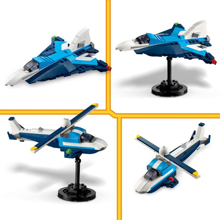 LEGO CREATOR 31160 3W1 Statek powietrzny samolot wyścigowy