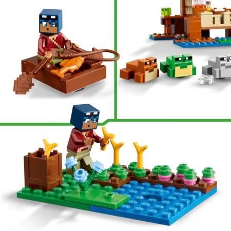 LEGO Minecraft 21256 Żabi domek