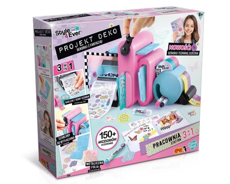 Projekt Deko Zestaw Pracownia 3 w 1 scrapbooking Epee