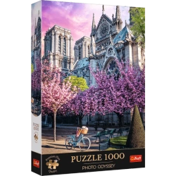 Puzzle Premium Plus Quality 1000 el. Katedra Notre-Dame w Paryżu