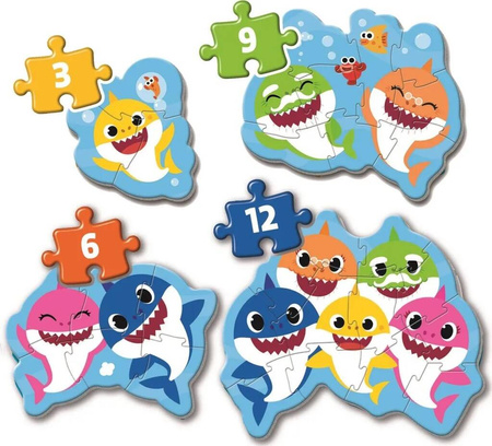 Moje pierwsze puzzle Baby Shark 20828 Clementoni