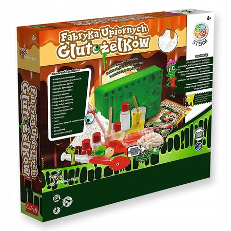 TREFL FABRYKA UPIORNYCH GLUTOŻELKÓW SCIENCE4YOU MAŁY CHEMIK DIY 61965