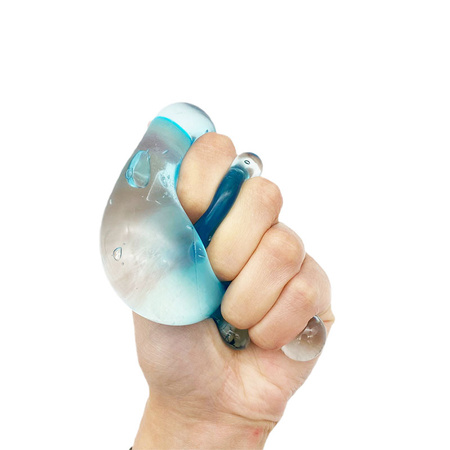 Kostka lodu do ściskania lodowy gniotek antystresowy cube squishy