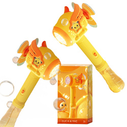 Aparat do baniek kaczka automatyczny na baterie ze światłem z wiatraczkiem