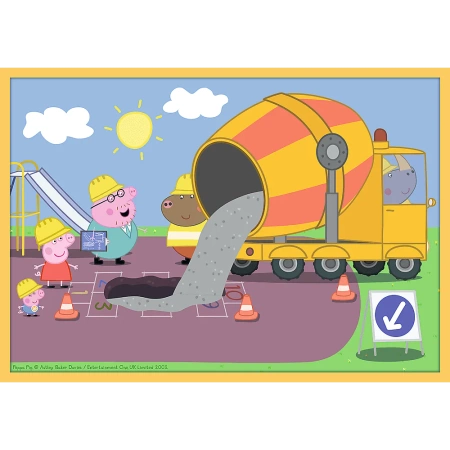 Puzzle 10w1 Świnka Peppa Trefl