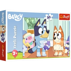 Puzzle 30 el. Z Bluey zawsze jest wesoło Trefl