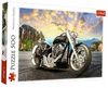Puzzle 500 elementów czarny motocykl motor Trefl