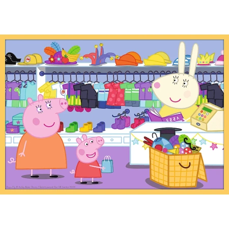 Puzzle 10w1 Świnka Peppa Trefl