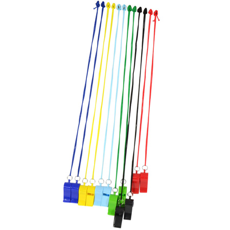 Zestaw 12 gwizdków plastikowych VIZARI ENERO komplet 