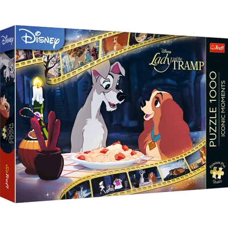 Puzzle 1000 elementów Iconic Moments Zakochany kundel Trefl