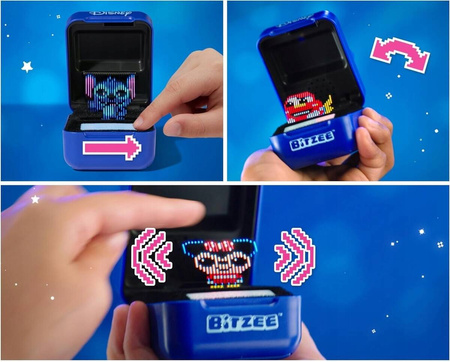 SPIN BITZEE INTERAKTYWNE ZWIERZĄTKO CYFROWE POSTACIE Z DISNEY HOLOGRAM 