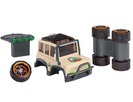 Auto Little Tikes Big Adventures Safari SUV z lornetką latarką kompasem