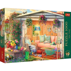 Puzzle Premium Plus Quality 1000 el. Tea Time: Moje ulubione miejsce