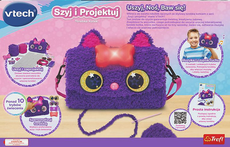 VTECH Torebka kotek DIY do zrobienia samemu kreatywna zabawka edukacyjna