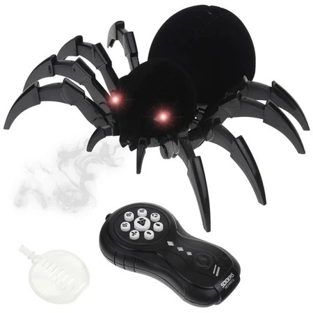 Pająk Zdalnie Sterowany RC Tarantula Robot Chodzi Bucha Parą dźwięki Hallowen