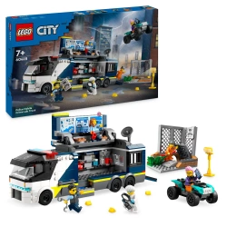 LEGO City 60418 Policyjna ciężarówka z laboratorium kryminalnym