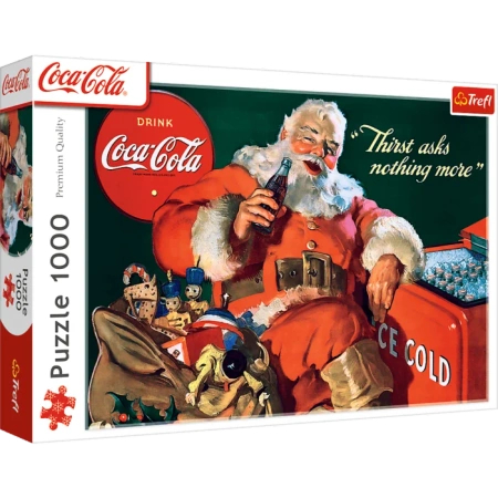 Puzzle Coca-Cola 1000 el. XMAS Prezenty od Mikołaja