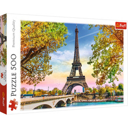 TREFL puzzle 500 EL. Romantyczny Paryż