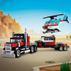 LEGO Creator 31146 Ciężarówka z platformą i helikopterem 3w1