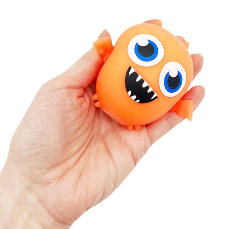 Gniotek żelowy Potworek Monster zabawka antystresowa do ugniatania