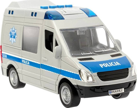 Policja Radiowóz Wóz Policyjny światło dźwięk 