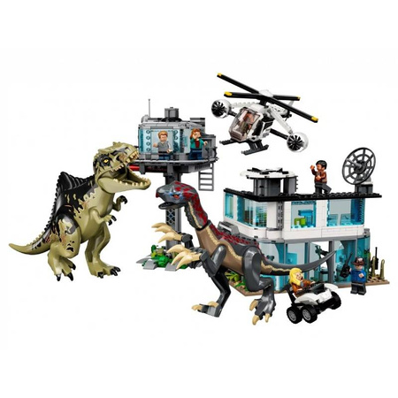 Klocki LEGO 76949 Jurassic World Atak giganotozaura i terizinozaura