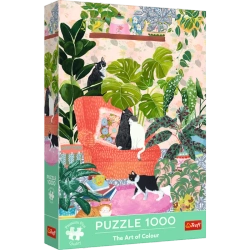 Puzzle Premium Plus Quality 1000 el. The Art of Colour Nie ma to jak w domu