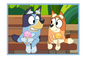 PUZZLE 4W1 BLUEY I JEGO ŚWIAT TREFL 34637