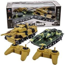 Zestaw czołgów zdalnie sterowany Czołg rc bitewne