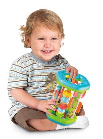 ZAKRĘCONY ROLER ZABAWKA DO RACZKOWANIA NAUKA DUMEL