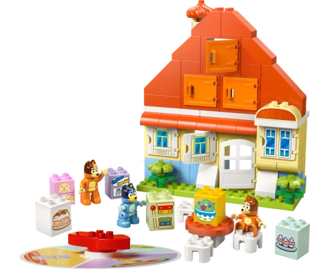 LEGO DUPLO 10459 Dom rodzinny Bluey z grą pamięciową