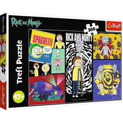 Puzzle 300 el. Dziwne miejsce w galaktyce