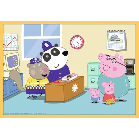 Puzzle 10w1 Świnka Peppa Trefl