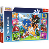 Puzzle 100 elementów Poznaj Sonica Sonic Trefl