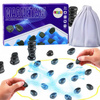 Lean Toys gra planszowa kamienie magnesy strategiczna logiczna ze sznurkiem