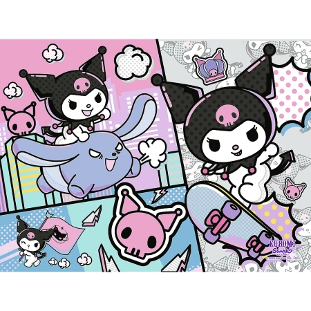 Puzzle Kuromi 30 elementów Zabawy z Kuromi Trefl