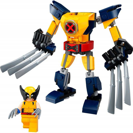 Klocki LEGO 76202 Marvel Mechaniczna zbroja Wolverine’a