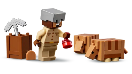 LEGO Minecraft 21269 Wyprawa do pancernikowej kopalni